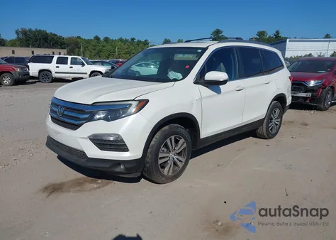 2016 Honda Pilot Ex-L z USA, uszkodzony, nr VIN 5FNYF6H51GB107171